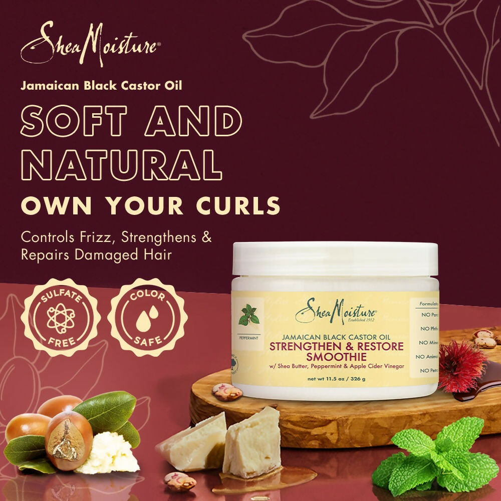 Shea Moisture Strengthen & Restore Hair Smoothie Cream