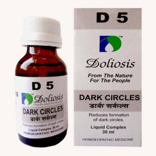Doliosis Homeopathy D5 Dark Circles Drops - Limited Time Offer