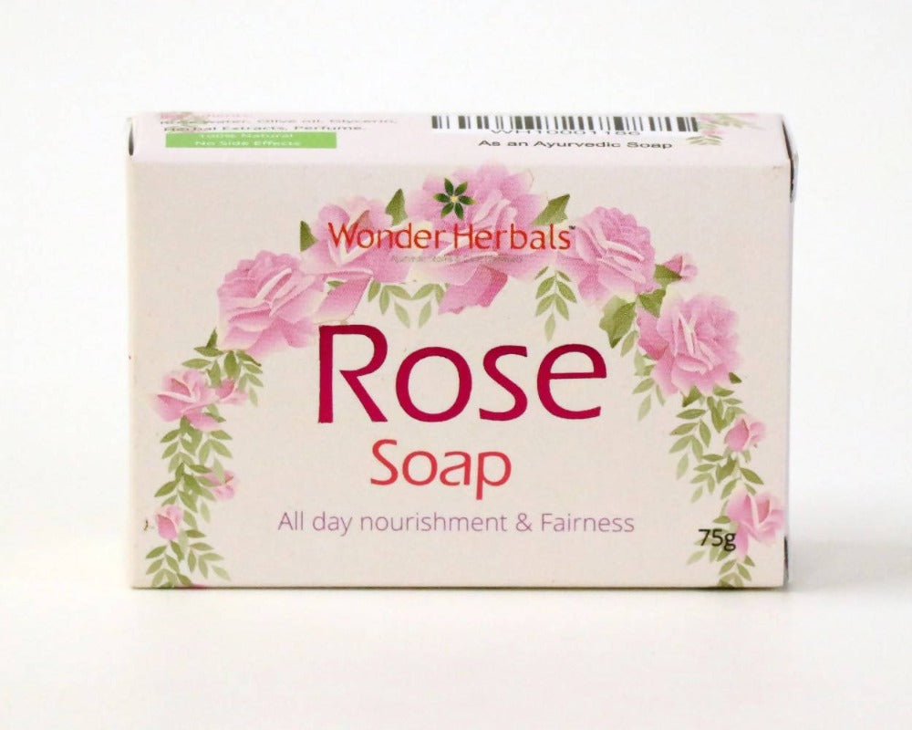 Buy Wonder Herbals Rose Soap from DrMediCart, Ship from India to USA