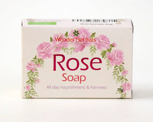 Buy Wonder Herbals Rose Soap from DrMediCart, Ship from India to USA