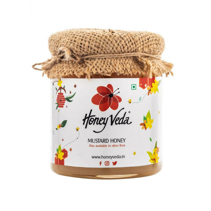 HoneyVeda Premium Raw Mustard Honey