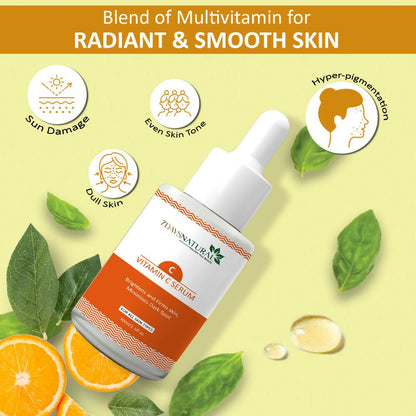 7 Days Vitamin C-Advance Radiance Booster Skin Brightening Face Glowing Serum