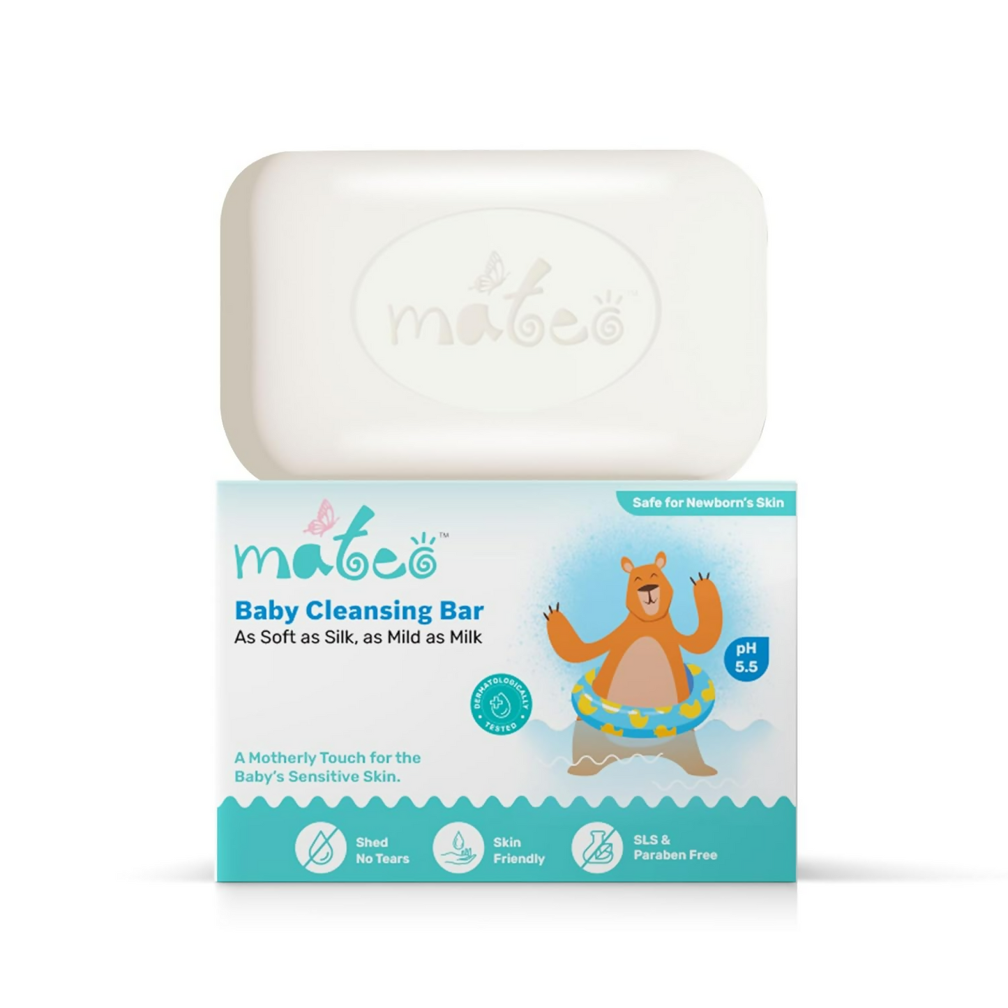 Mateo Baby Moisturizing Lotion& Cleansing Bar & Shampoo Combo