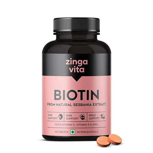 Buy Zingavita Biotin Tablets from DrMediCart, Ship from India to USA
