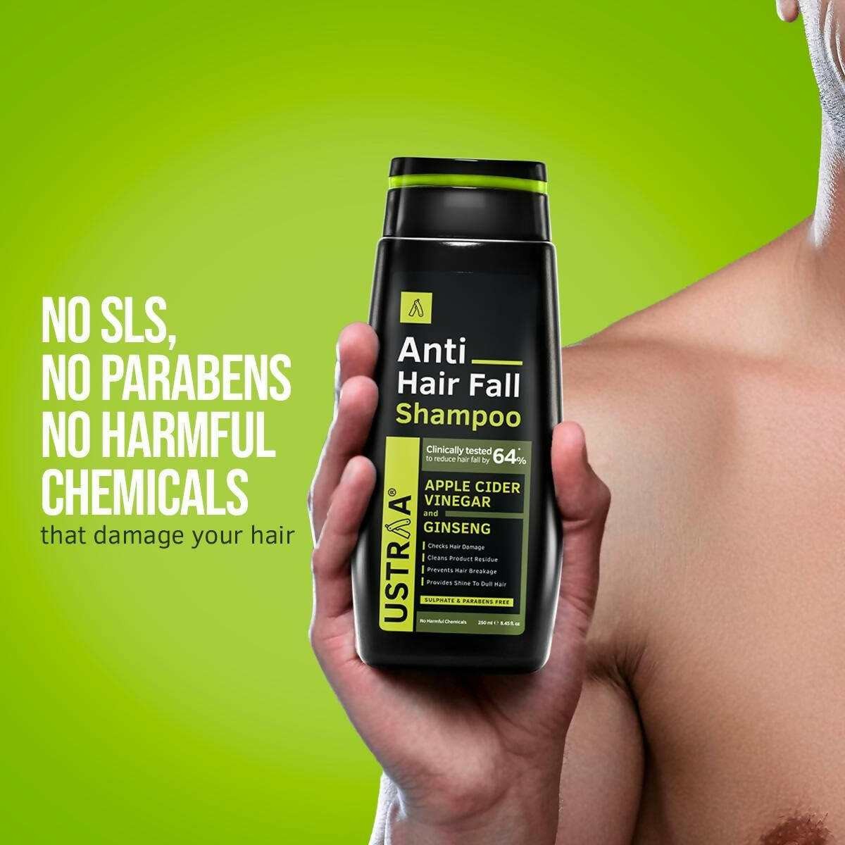 Ustraa Anti Hair Fall Shampoo - Drmedicart