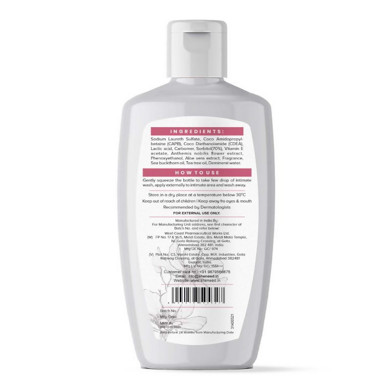 SheNeed 24hr Odor Control Feminine Intimate Wash