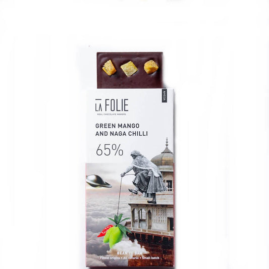 Buy La Folie Green Mango And Naga Chilli Chocolate from DrMediCart