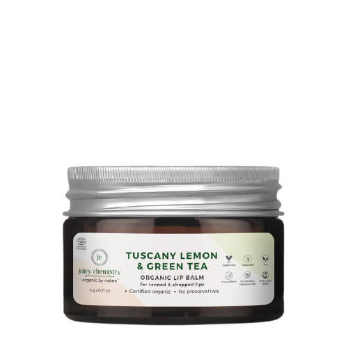 Juicy Chemistry Tuscany Lemon & Green Tea Lip Balm - DrMediCart