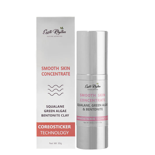 Earth Rhythm Smooth Skin Concentrate Squalane Green Algae Bentonite Clay - DrMediCart