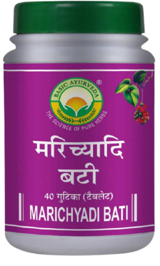 Buy Basic Ayurveda Marchiyadi Bati from DrMediCart, Ship from India to USA