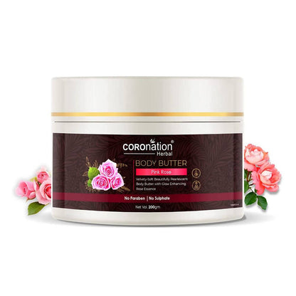Coronation Herbal Pink Rose Body Butter