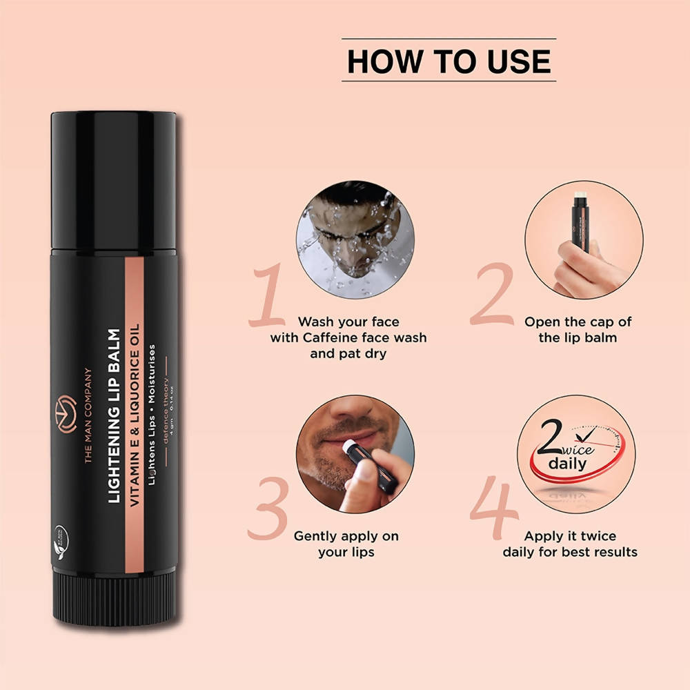 The Man Company Lightening Lip Balm - Drmedicart
