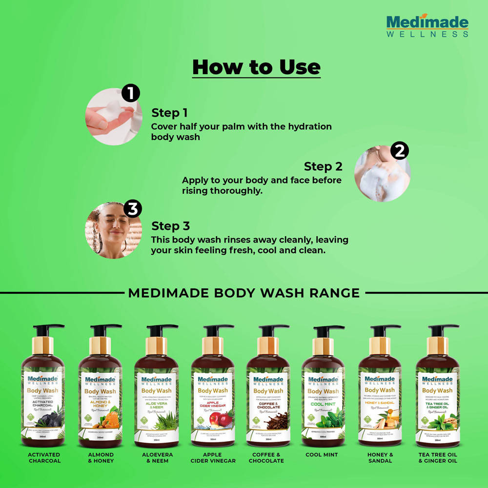 Medimade Wellness Cool Mint Body Wash - DrMediCart
