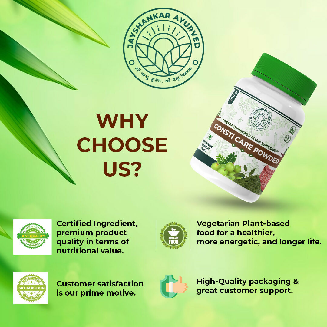 Jayshankar Ayurved Consti-Care Powder