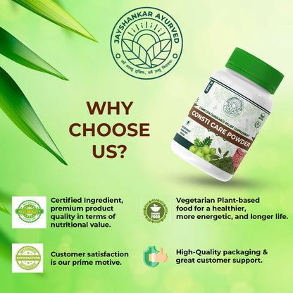 Jayshankar Ayurved Consti-Care Powder