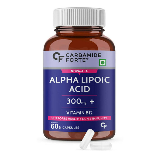 Buy Carbamide Forte Alpha Lipoic Acid Capsules with Vitamin B12 from DrMediCart, Ship from India to USA