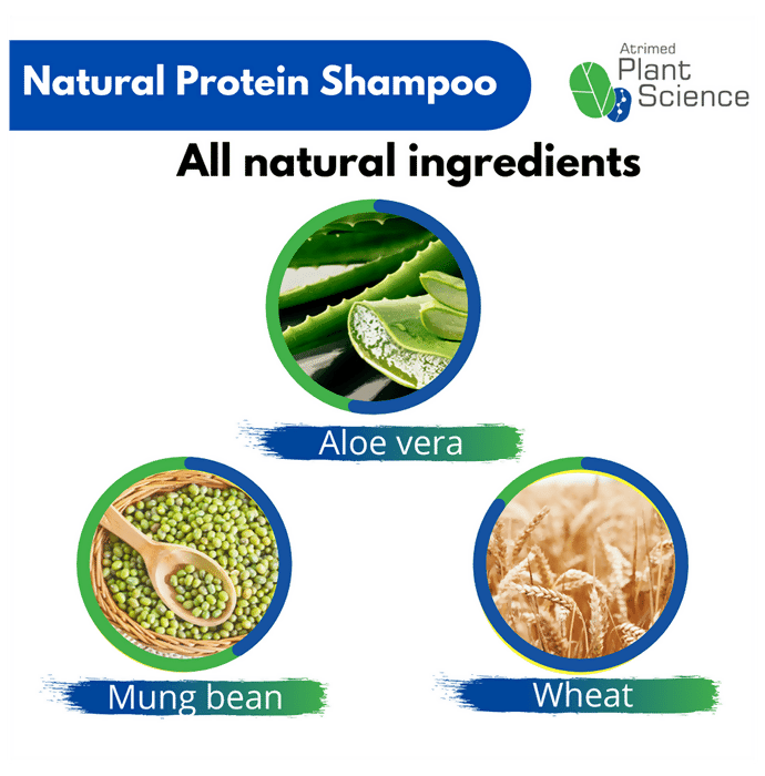 Atrimed Plant Science Natural Protein Shampoo