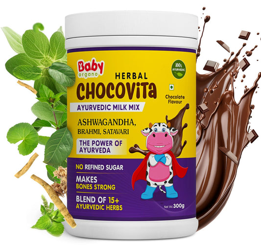 Babyorgano Herbal Chocovita Ayurvedic Milk Mix