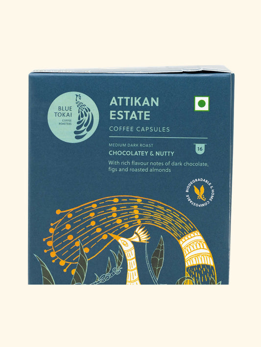 Buy Blue Tokai Attikan Estate Coffee Capsules from DrMediCart