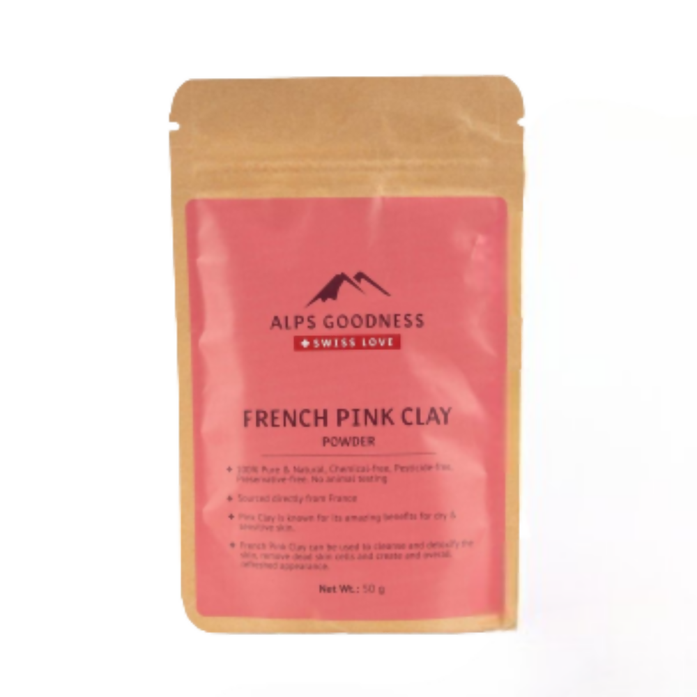 Buy Alps Goodness French Pink Clay Powder from DrMediCart, Ship from India to USA
