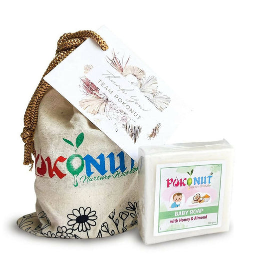 Buy Pokonut Baby Soap With Honey & Almond from DrMediCart, Ship from India to USA