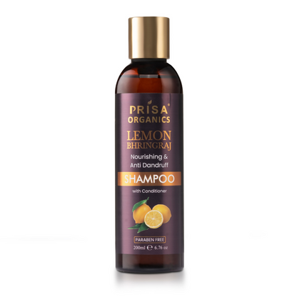 Prisa Organics Lemon & Bhringraj Shampoo