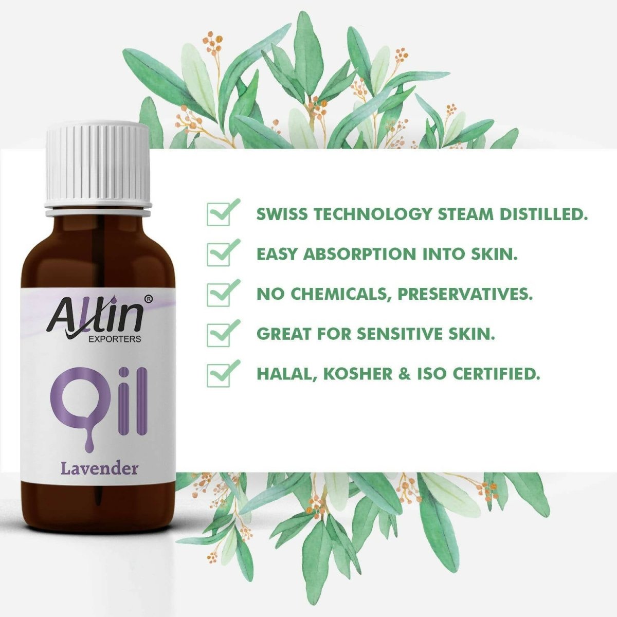 Allin Exporters Lavender Essential Oil
