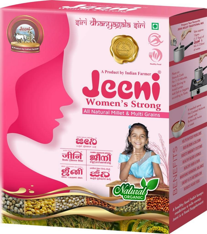 Jeeni Womens Strong Mix Millet Multi Grains