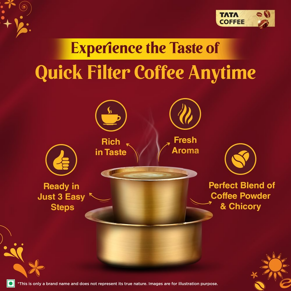 Tata Coffee Quick Filter Coffee Powder Tin