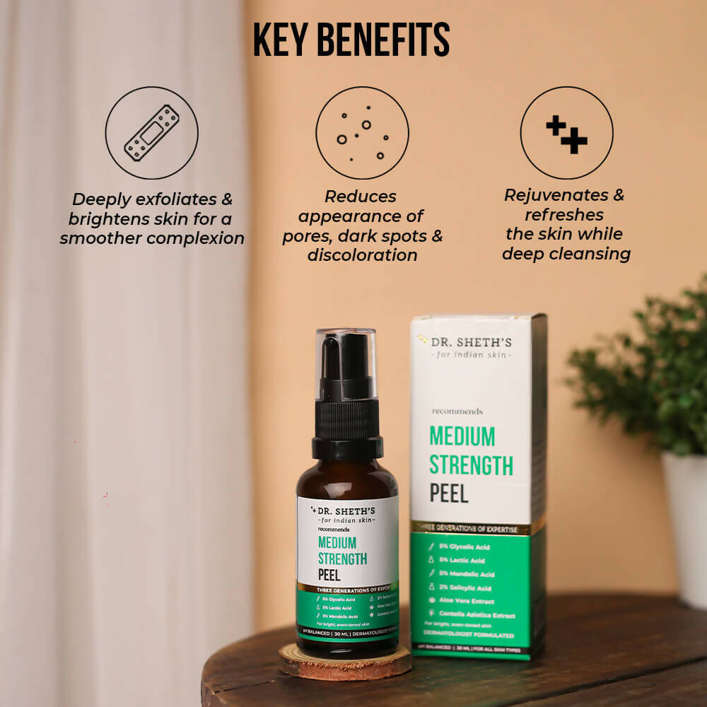 Dr. Sheth's Medium Strength Peel - DrMediCart