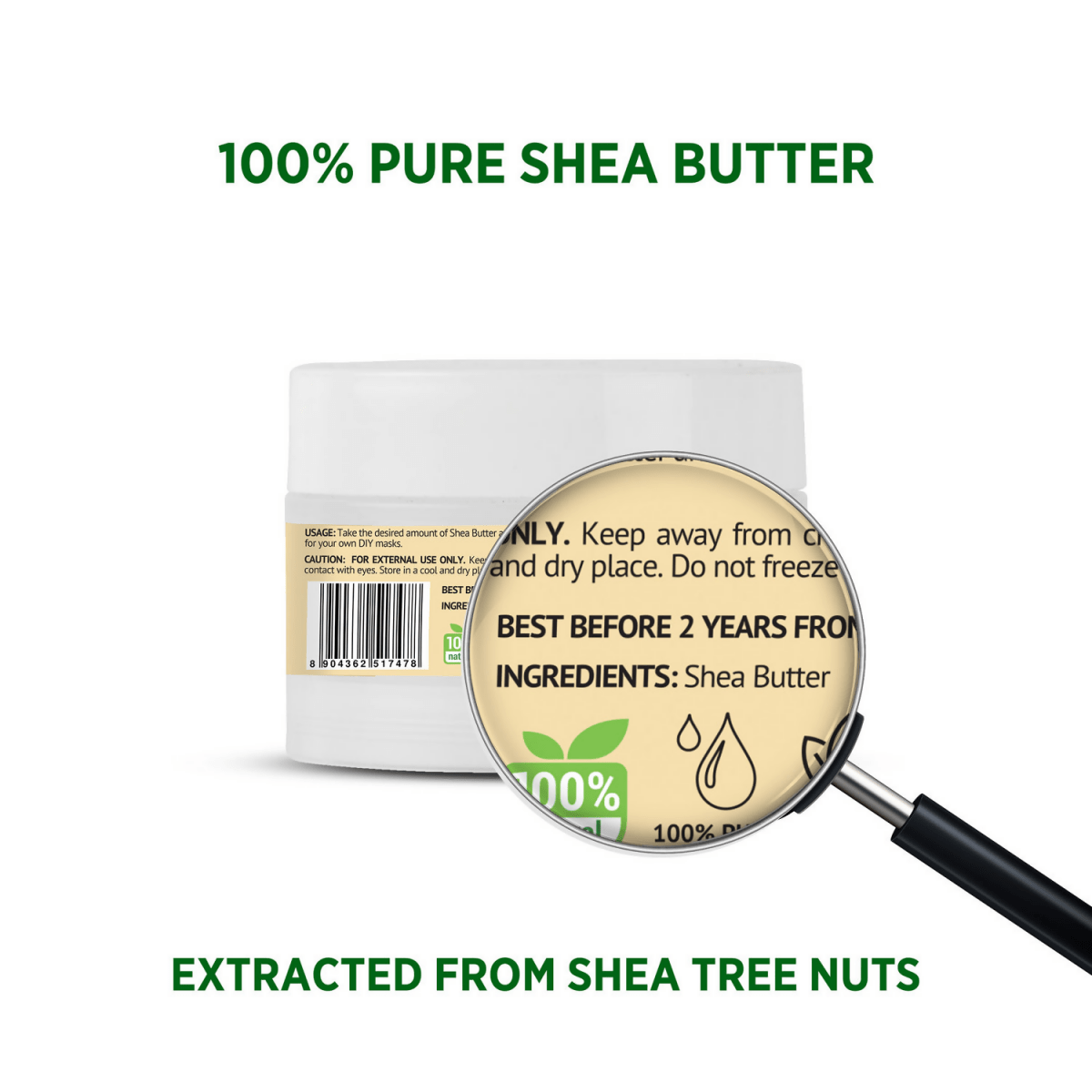 Alps Goodness 100 % Pure Shea Butter