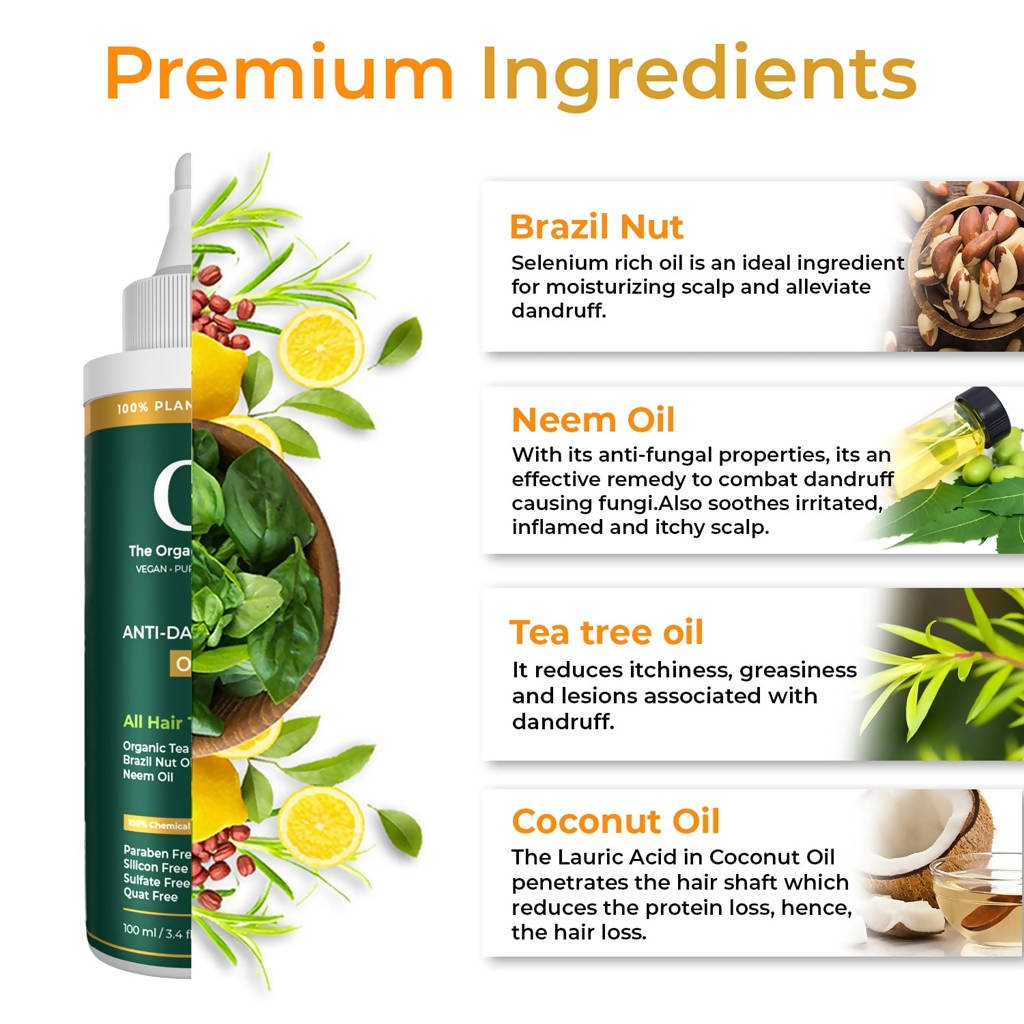 The Organic Forest Anti-Dandruff Oil - Drmedicart