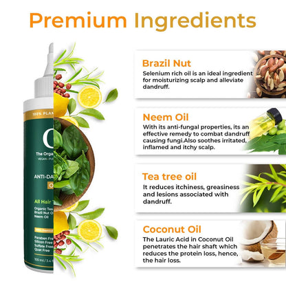 The Organic Forest Anti-Dandruff Oil - Drmedicart