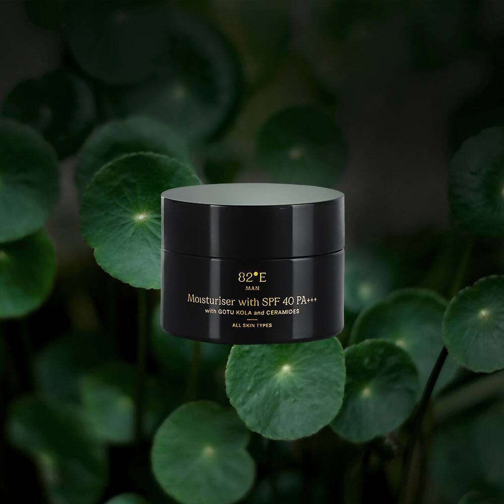 82°E By Deepika Padukone Moisturiser With SPF 40 PA+++ With Gotu kola and Ceramides, Hydrates Skin