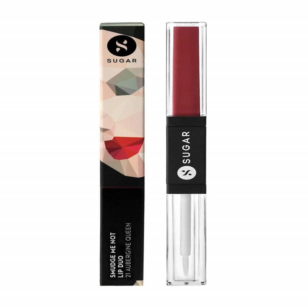 Sugar Smudge Me Not Lip Duo - Aubergine Queen (Blackened Burgundy) - DrMediCart