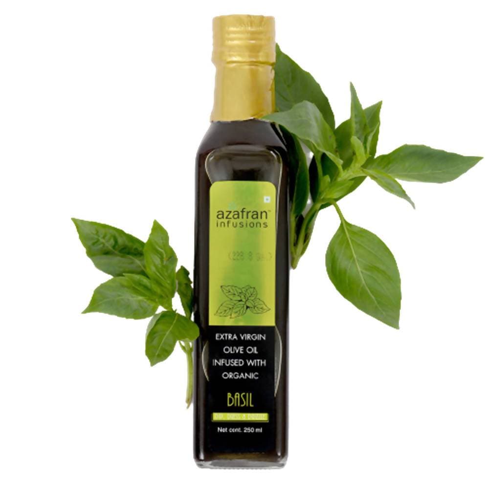 Azafran Infusions Basil Infused Extra Virgin Olive Oil