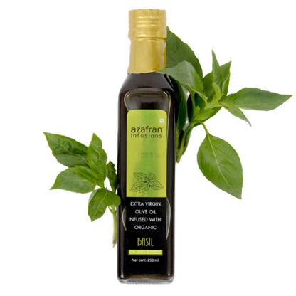 Azafran Infusions Basil Infused Extra Virgin Olive Oil
