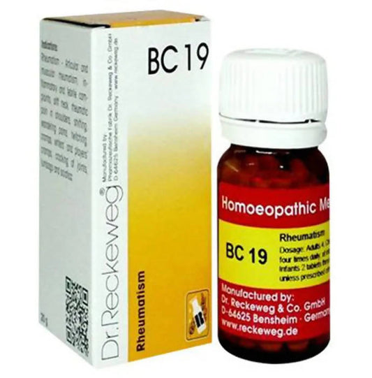 Buy Dr. Reckeweg Bio Combination 19 (BC 19) Tablets from DrMediCart, Ship from India to USA
