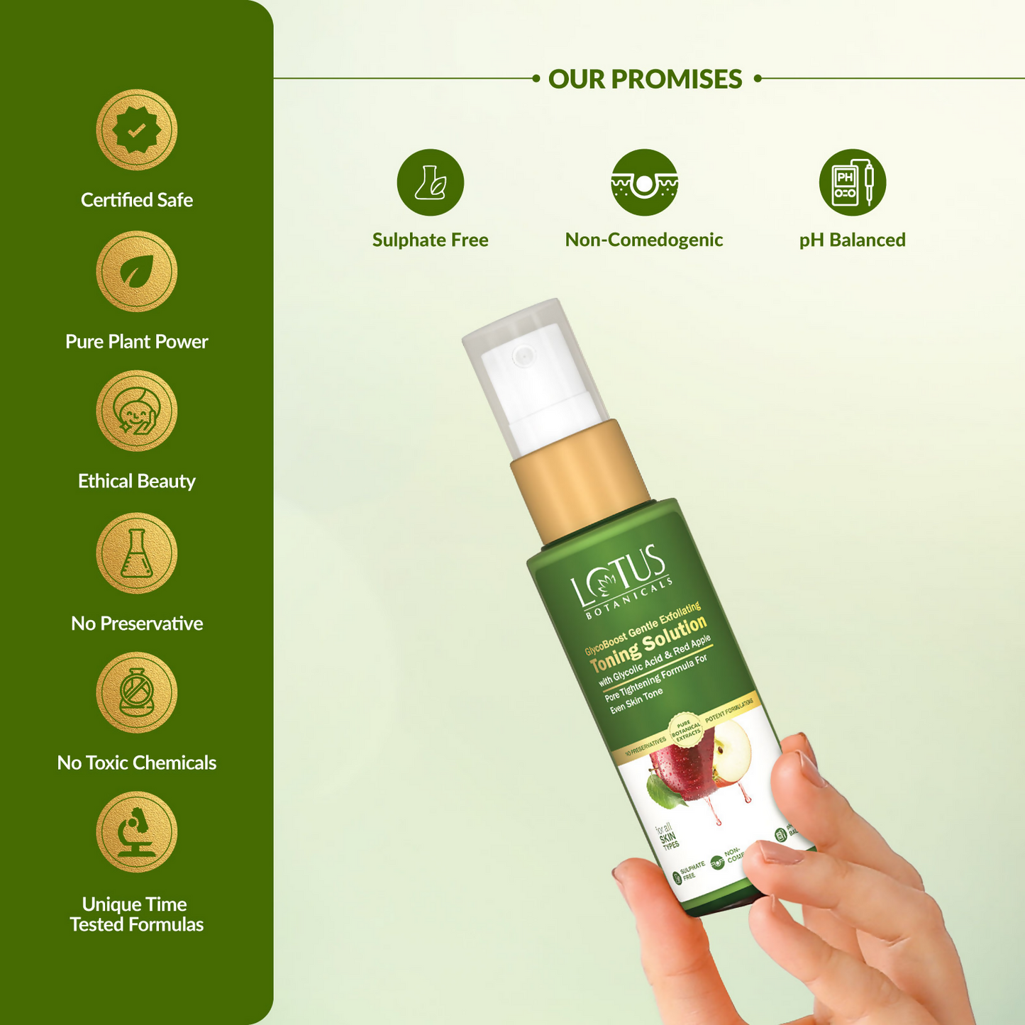 Lotus Botanicals GlycoBoost Gentle Exfoliating Toning Solution