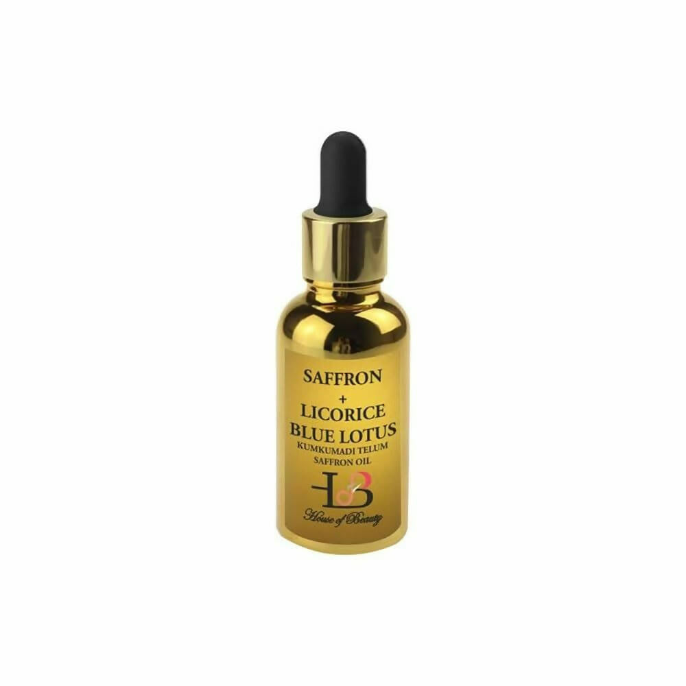 Buy House of Beauty Kumkumadi Telum (Saffron Oil), Saffron Night Serum Facial Oil from DrMediCart, Ship from India to USA
