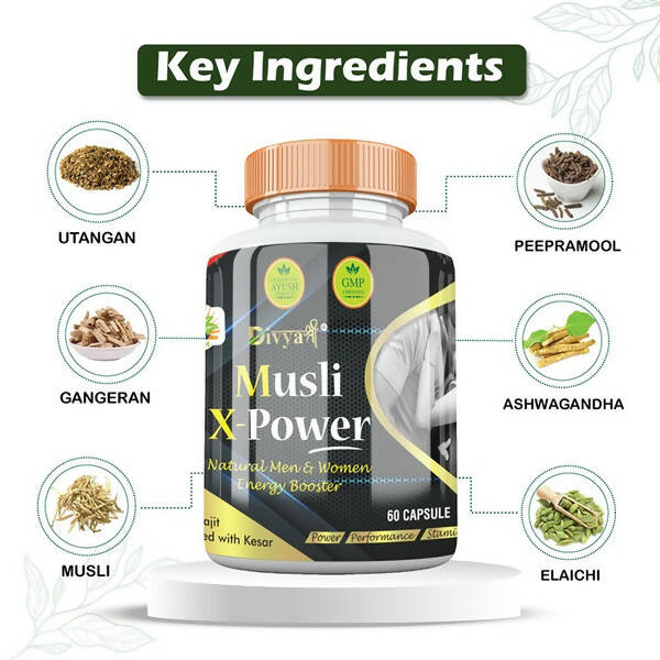 Divya Shree Musli X- Power Capsules