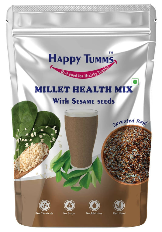 Buy TummyFriendly Foods Organic Millet Health Mix With Sesame Seeds and Curry Leaves from DrMediCart, Ship from India to USA