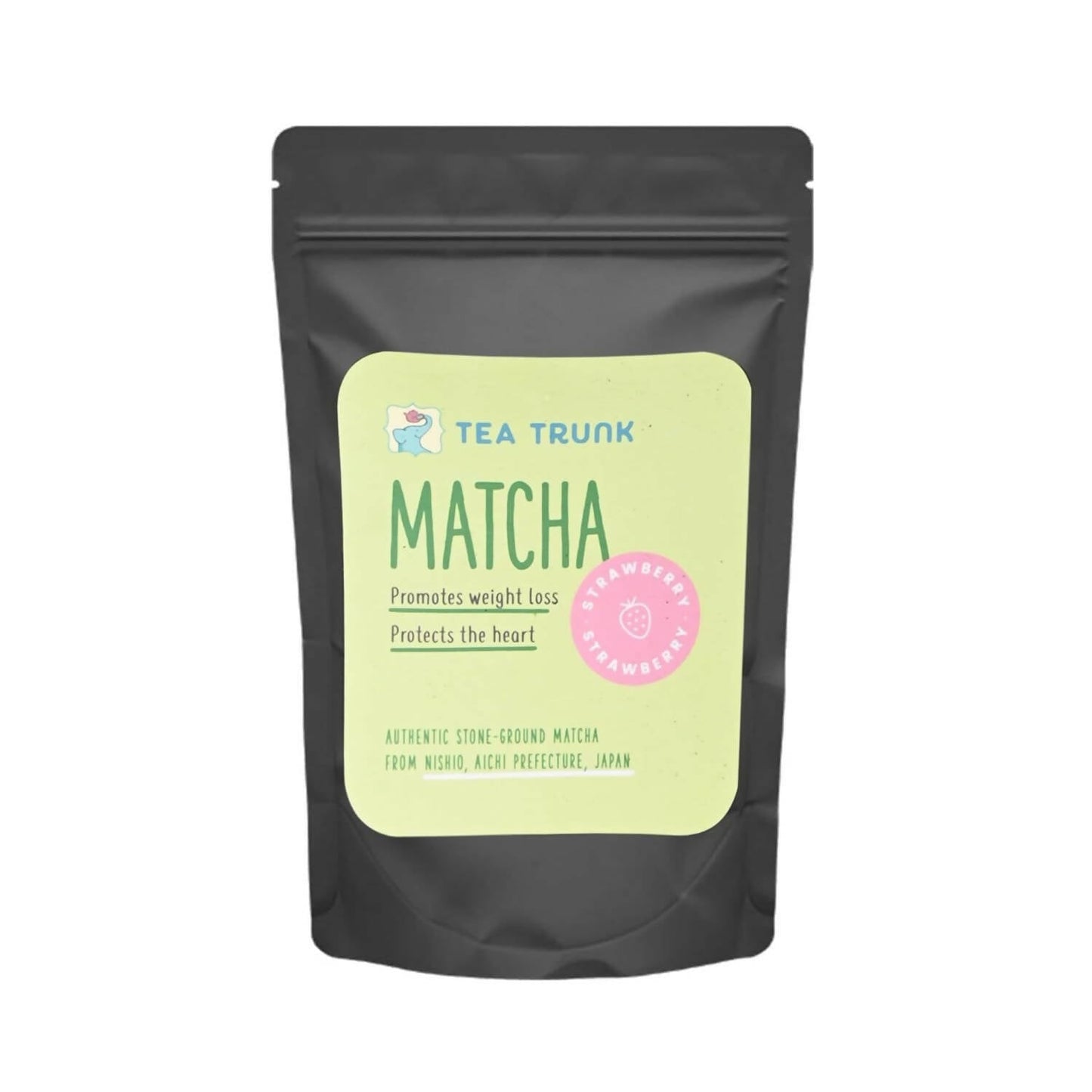 Buy Tea Trunk Strawberry Matcha Green Tea Power - Pure Ceremonial Grade from DrMediCart