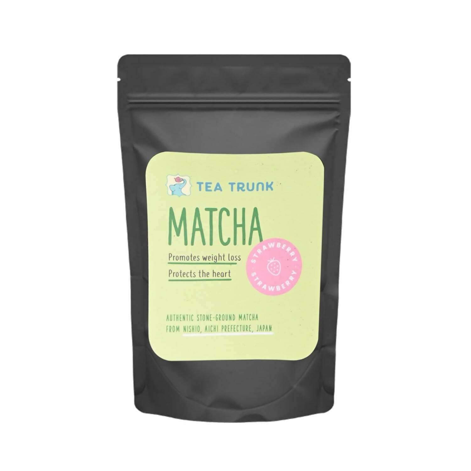 Buy Tea Trunk Strawberry Matcha Green Tea Power - Pure Ceremonial Grade from DrMediCart