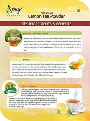 Spag Herbals Cold Instant Premix Lemon Tea