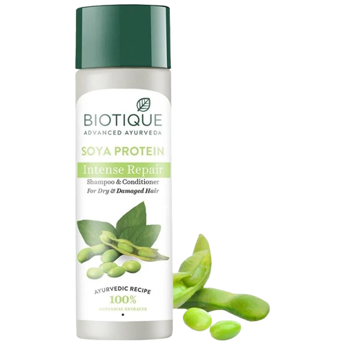 Buy Biotique Advanced Ayurveda Bio Soya Protein Fresh Nourishing Shampoo from DrMediCart, Ship from India to USA