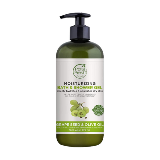 Petal Fresh Pure Grape Seed & Olive Oil Moisturizing Bath & Shower Gel