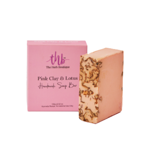 Buy The Herb Boutique Pink Clay and Lotus Sugar Soap Bar from DrMediCart, Ship from India to USA