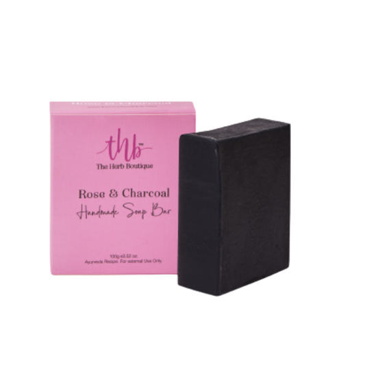 Buy The Herb Boutique Rose And Charcoal Sugar Soap Bar from DrMediCart, Ship from India to USA