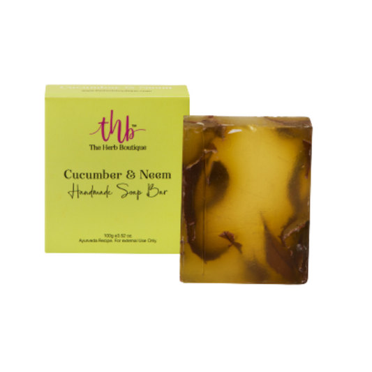 Buy The Herb Boutique Cucumber And Neem Glycerine Soap Bar from DrMediCart, Ship from India to USA